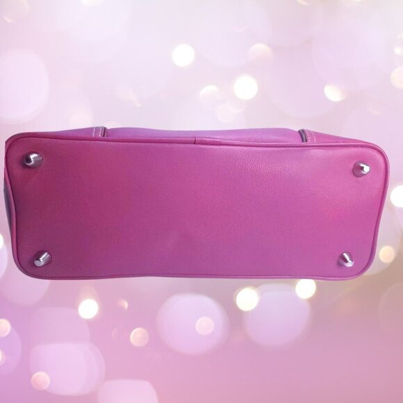 COACH Hamptons Vintage Satchel in Barbie Pink Y2K - Picture 5 of 13